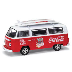 Corgi 2746 Coca-Cola Volkswagen Campervan Type 2 (T2) Bay Window - Surf Van 1:43
