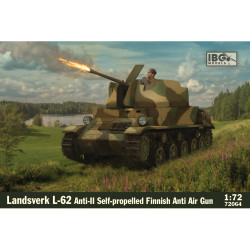 IBG Models 72064 Landsverk L-62 Anti-II Fin. Self-Propelled AAG 1:72 Model Kit