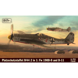 IBG Models 72548 2-in-1 Platzschutzstaffel JV44 Fw 190D-9 & D-11 1:72 Model Kit