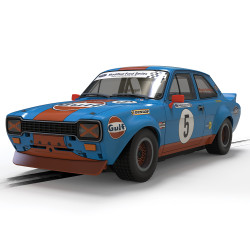 Scalextric C4530 Ford Escort MK1 Wayne Crabtree Modified Fords '23 Gulf 1:32 Car