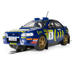 Scalextric C4555 Subaru Impreza WRX - 1995 Carlos Sainz 1:32 Slot Car