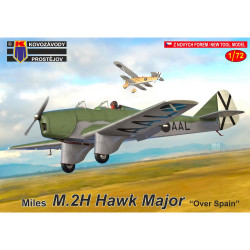 Kovozavody Prostejov 72282 Miles M.2H Hawk Major 'Over Spain' 1:72 Model Kit