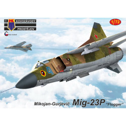 Kovozavody Prostejov 72286 Mikoyan MiG-23P Flogger-G new decals 1:72 Model Kit