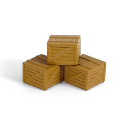 Exclusive First Editions EFE 99602 Small Wooden Crates x3 OO Gauge Accessory