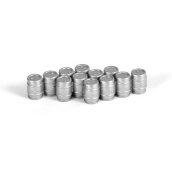 Exclusive First Editions EFE 99607 Aluminium Kegs OO Gauge Accessory