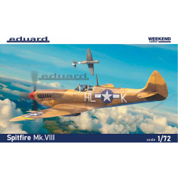 Eduard 7462 Spitfire Mk.VIII Weekend Edition 1:72 Plastic Model Kit