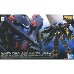 Bandai RG Gundam Astray Gold Frame Amatsu Mina Gunpla Kit 55460