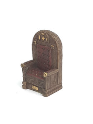 Ziterdes 6079556 Wooden Throne
