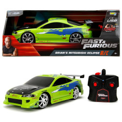 Jada Fast & Furious 1995 Brian's Mitsubishi Eclipse 1:16 RC Car