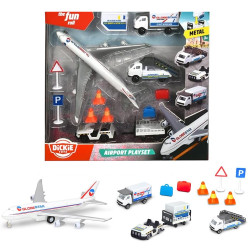 Dickie Airport Playset Toy w/Planes & Vehicles  203743001TMU