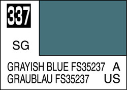 Mr. Hobby Mr. Colour - 337 - Grayish Blue FS35237 10ml Acrylic Model Paint