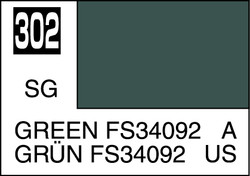 Mr. Hobby Mr. Colour - 302 - Green FS34092 10ml Acrylic Model Paint