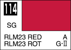 Mr. Hobby Mr. Colour - 114 - RLM23 Red 10ml Acrylic Model Paint