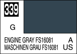 Mr. Hobby Mr. Colour - 339 - Engine Gray FS16081 10ml Acrylic Model Paint