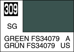 Mr. Hobby Mr. Colour - 309 - Green FS34079 10ml Acrylic Model Paint