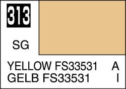 Mr. Hobby Mr. Colour - 313 - Yellow FS33531 10ml Acrylic Model Paint