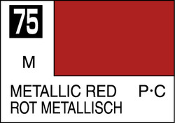 Mr. Hobby Mr. Colour - 075 - Metallic Red 10ml Acrylic Model Paint