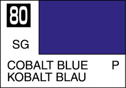 Mr. Hobby Mr. Colour - 080 - Cobalt Blue 10ml Acrylic Model Paint