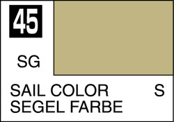 Mr. Hobby Mr. Colour - 045 - Sail Colour 10ml Acrylic Model Paint