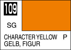 Mr. Hobby Mr. Colour - 109 - Character Yellow 10ml Acrylic Model Paint