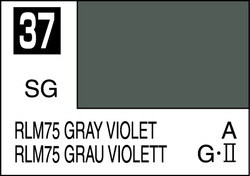 Mr. Hobby Mr. Colour - 037 - RLM75 Gray Violet 10ml Acrylic Model Paint