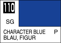 Mr. Hobby Mr. Colour - 110 - Character Blue 10ml Acrylic Model Paint