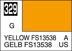 Mr. Hobby Mr. Colour - 329 - Yellow FS13538 10ml Acrylic Model Paint