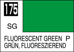 Mr. Hobby Mr. Colour - 175 - Fluorescent Green 10ml Acrylic Model Paint