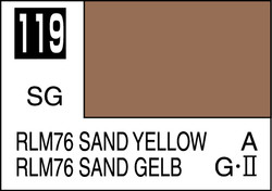 Mr. Hobby Mr. Colour - 119 - RLM76 Sand Yellow 10ml Acrylic Model Paint