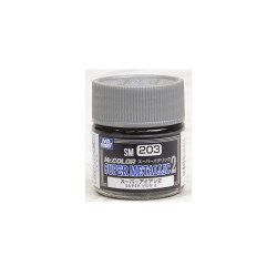 Mr. Hobby Mr. Colour - SM-203 - Super Iron II Super Metallic II 10ml Model Paint