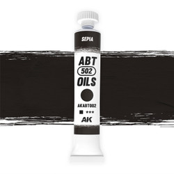 Abteilung 502 Sepia 20ml Oil Paint ABT002