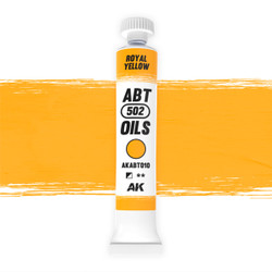 Abteilung 502 Royal Yellow 20ml Oil Paint ABT010