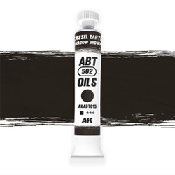 Abteilung 502 Cassel Earth/Shadow Brown 20ml Oil Paint ABT015