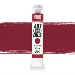 Abteilung 502 Madder Carmin 20ml Oil Paint ABT505