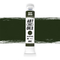Abteilung 502 Olive Green 20ml Oil Paint ABT615
