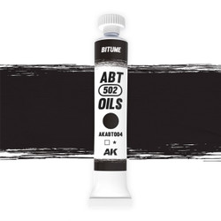 Abteilung 502 Bitume 20ml Oil Paint ABT004