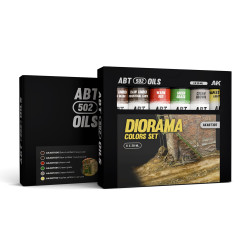 Abteilung 502 Diorama Colours Oil Paint Set ABT307