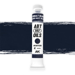 Abteilung 502 Cobalt Blue/Faded Navy Blue 20ml Oil Paint ABT030