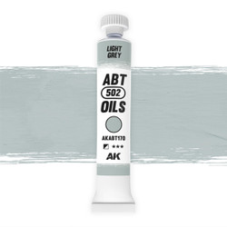 Abteilung 502 Light Grey 20ml Oil Paint ABT170