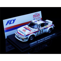 Fly Car A2067 Porsche 934 Rally Montecarlo 1981 Sanson/Mazloumian 1:32 Slot Car