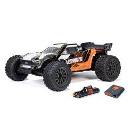 Arrma Vorteks MEGA 550 2WD 1:10 RTR RC Stadium Truck w/Battery & Charger Orange