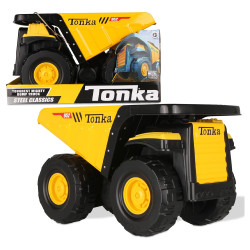 Tonka Toughest Mighty Dump Truck - Steel Classics Toy 06028