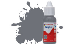 Humbrol No.145 Medium Grey Matt Acrylic Paint 14ml DB0145