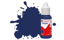 Humbrol No.15 Midnight Blue - Gloss Acrylic Paint 14ml DB0015