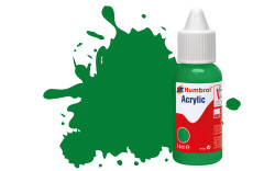 Humbrol No.2 Emerald Green - Gloss Acrylic Paint 14ml DB0002