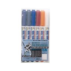 Gundam Markers GMS-112 Real Touch Marker Set 1 Mr. Hobby GSI Creos