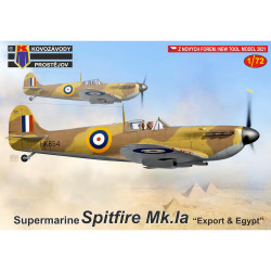 Kovozavody Prostejov KPM0277 S. Spitfire Mk IA Export & Egypt 1:72 Model Kit