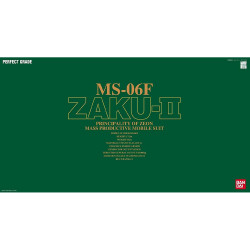 Bandai PG MS-06F ZAKU-II Gunpla Kit 64230