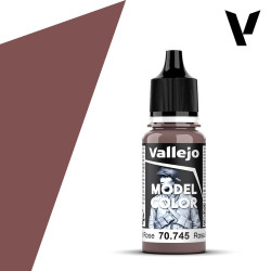 Vallejo 745 Model Colour Dark Rose 18ml Acrylic Paint