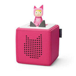 Tonies Toniebox Starter Set with Creative-Tonie - Pink